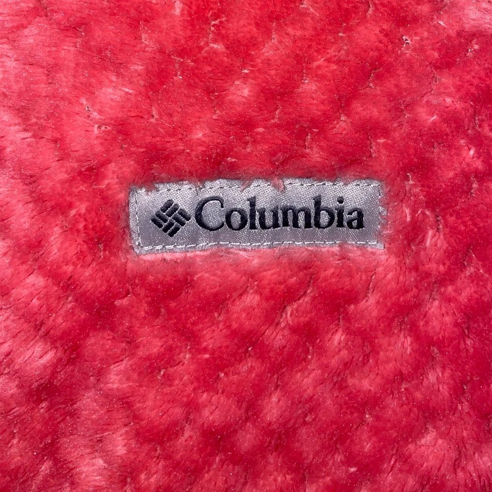 Columbia Kid//Girl's Coral Fleece Fluffy Full Zip Interchange Jacket Large 14/16 - Picture 5 of 5